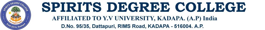 SPIRITS DEGREE COLLEGE